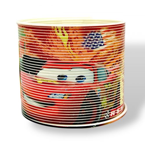 Веселка-пружинка "Тачки" 7. 6×6. 5см  мініатюра фото 1