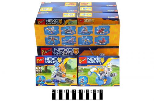 "Brick" "NEXO knights" (коробка 16 шт. ) 103 # 1-8 р. 25,5х16,7х19 см картинка "Brick" "NEXO knights" (коробка 16 шт. ) 103 # 1-8 р. 25,5х16,7х19 см фото