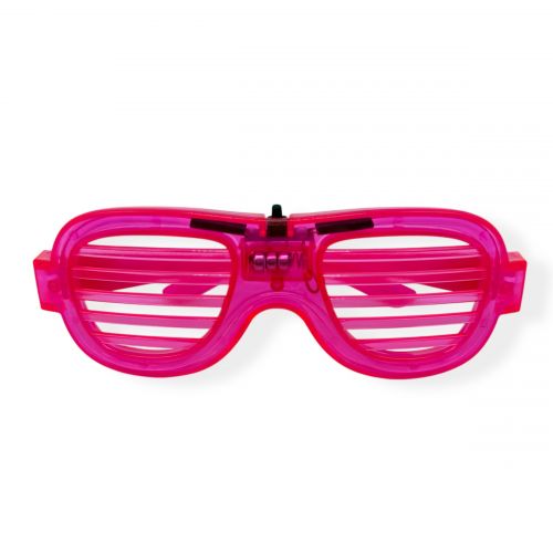 Окуляри, що світяться (РОЖЕВІ)  мініатюра фото 1