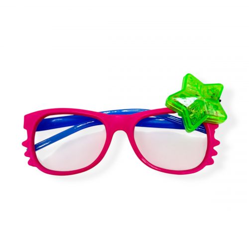 Дитячі окуляри, що світяться (РОЖЕВІ)  мініатюра фото 1