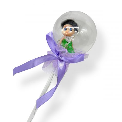 Паличка, що світиться з лялькою (фіолетова)  мініатюра фото 1