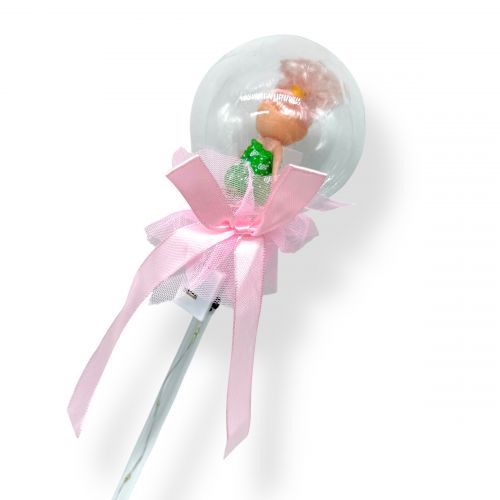 Паличка, що світиться з лялькою (рожева)  мініатюра фото 1