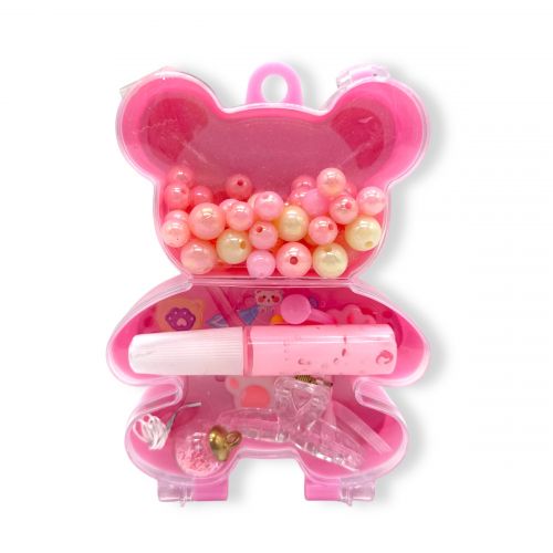 Набор для создания украшений "Мишка" (Розовый)  мініатюра фото 1