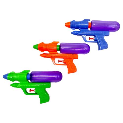 Водний пістолет (3 кольори, в пакеті) МІКС ВИДІВ  мініатюра фото 1