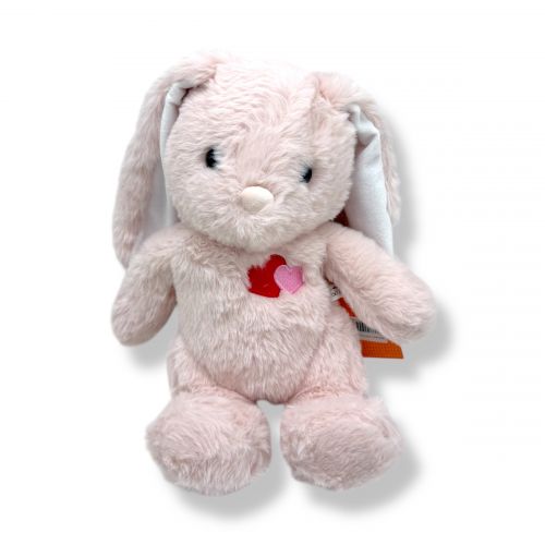 Мʼяка іграшка "Зайченя Victory" 31 см (БЛІДО-РОЖЕВА)  мініатюра фото 1
