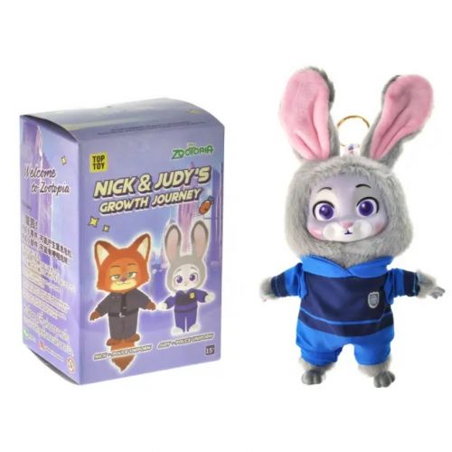 Іграшка-сюрприз мʼяка Брелок "Зоотрополіс.  Zootopia 2 СЕЗОН" у коробці 20см  мініатюра фото 1