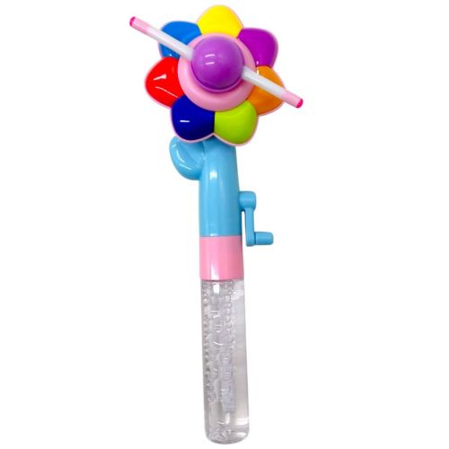 Мильні бульбашки з вітрячком, що світиться (БЛАКИТНИЙ)  мініатюра фото 1