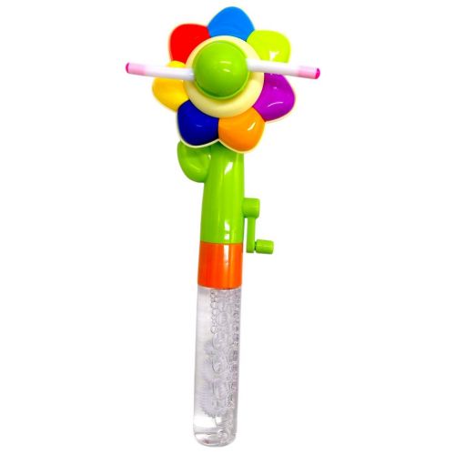 Мильні бульбашки з вітрячком, що світиться (ЗЕЛЕНИЙ)  мініатюра фото 1