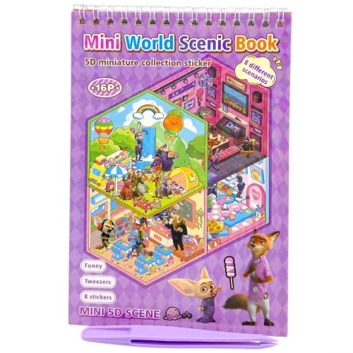 Roombook(Румбук) "Зоотрополіс" (БУЗКОВИЙ)  мініатюра фото 1