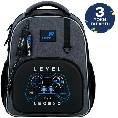 Рюкзак Kite Education каркасний 556 Level UP  мініатюра фото 1