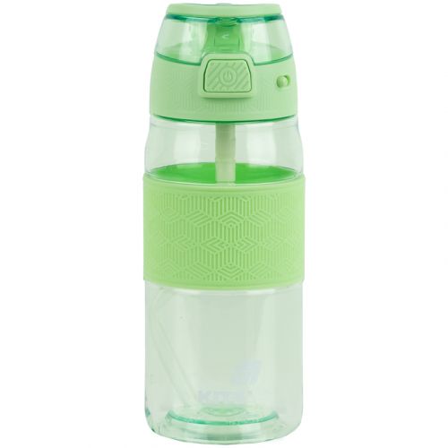Пляшечка для води 600 мл, зелена  мініатюра фото 1