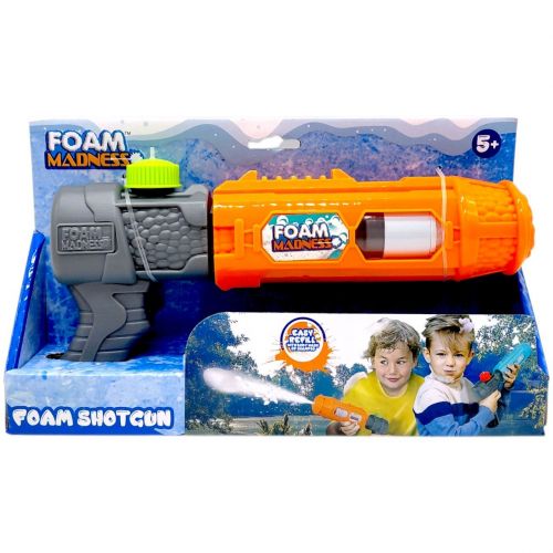 Водний пістолет (стріляє піною) 24,5 см  мініатюра фото 1