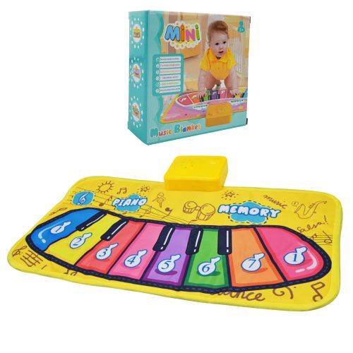 Музичний килимок, р-р килимка 46*24,5см. , у короб.  16*16*5,3см.  мініатюра фото 1