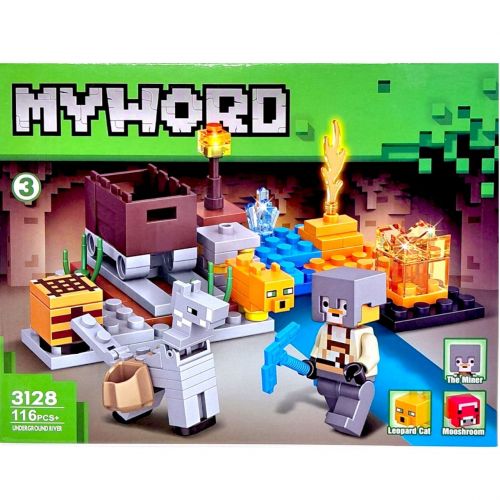 Конструктор "MINECRAFT" (ВИД 2) фото