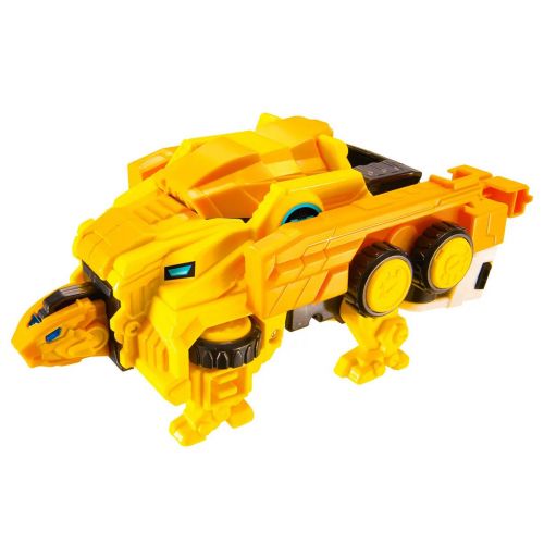 Динозавр-трансформер Dinoster - Мега Дино-Смеш Анкило  мініатюра фото 1