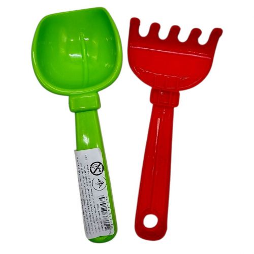 Пісочний набір Латаття №5 ЧЕРВОНО-ЗЕЛЕНИЙ  мініатюра фото 1