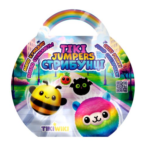 Игрушка-сюрприз TIKI WIKI – ТИКИ-ПОПРЫГУНЧИКИ (микс)  мініатюра фото 1