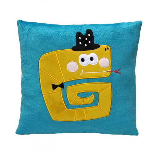 Подушка "Змій джентельмен", гіпоалергенна  мініатюра фото 1