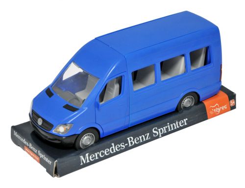 Автомобіль Mercedes-Benz Sprinter пасажирський (синій) на планшетці, Tigres синій  мініатюра фото 1
