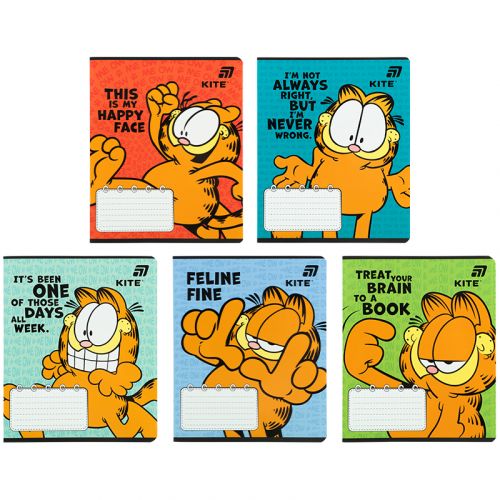 Зошит 18 арк. , лін. , софт-тач + УФ лак, GF  мініатюра фото 1