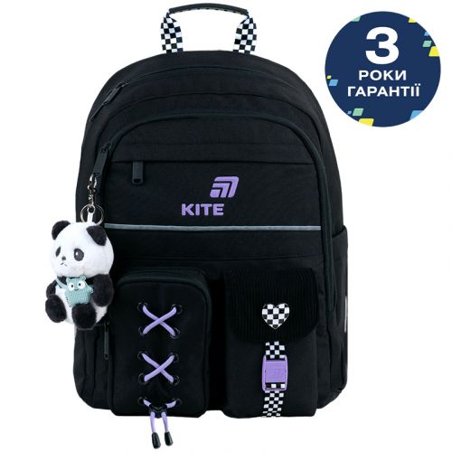Рюкзак Kite Education 584 Panda Love  мініатюра фото 1