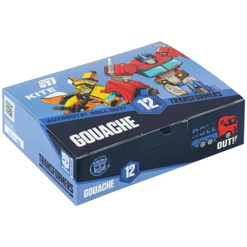 Гуаш, 12 кол. , 20 мл TF  мініатюра фото 1