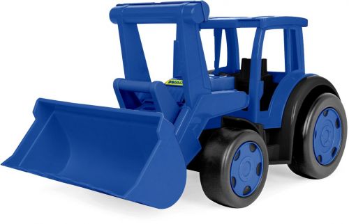 Трактор Гігант (СИНІЙ), міцний, великий (60 см)  мініатюра фото 1