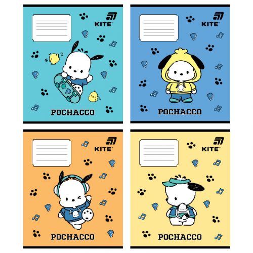 Тетрадь 12 л. , кос. , софт тач + УФ лак, PC  мініатюра фото 1