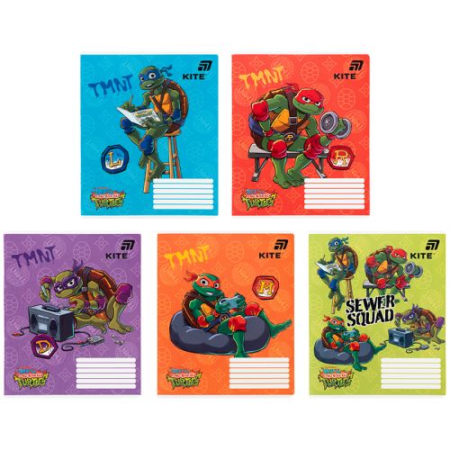 Тетрадь 18 л. , кл. , гибр.  лак + УФ лак, NT  мініатюра фото 1