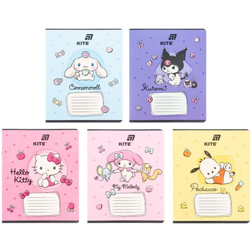 Тетрадь 18 л. , кл. , софт тач + УФ лак, HK-2  мініатюра фото 1