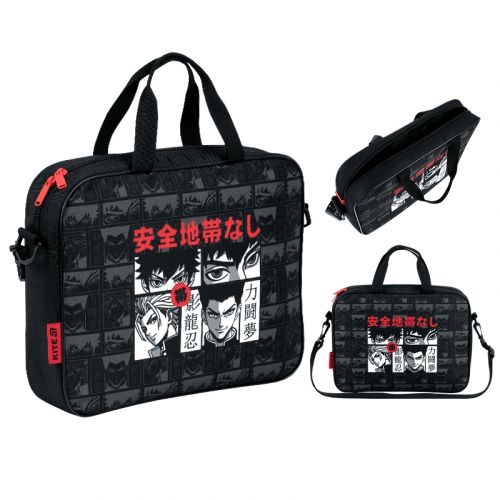 Шкільна текстильна сумка Kite A4, 1 від. , 589 Anime  мініатюра фото 1