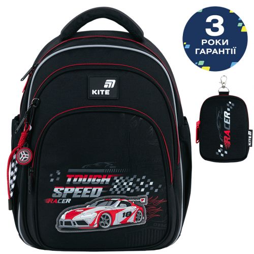 Рюкзак Kite Education 763S Speed Racer  мініатюра фото 1