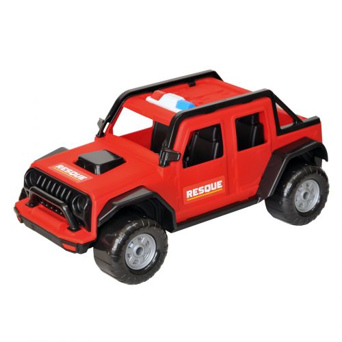Джип "Титан" рятувальний (ЧЕРВОНИЙ)  мініатюра фото 1