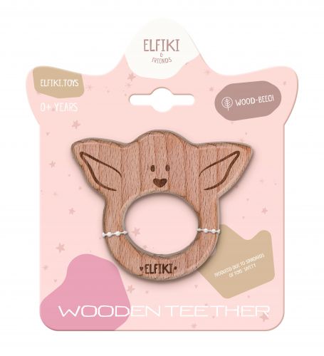 Гризунець дерев'яний ельфік "Пуффі"  мініатюра фото 1