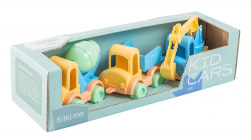 Набір еко-машинок "Кід карс", (3 шт. )  мініатюра фото 1