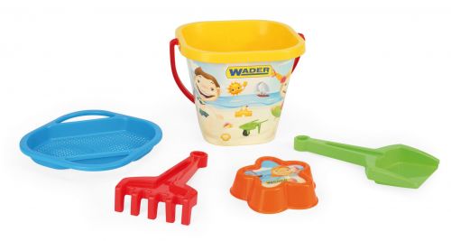 Набір для піску (In-Mould Labelling), 5 елементів  мініатюра фото 1