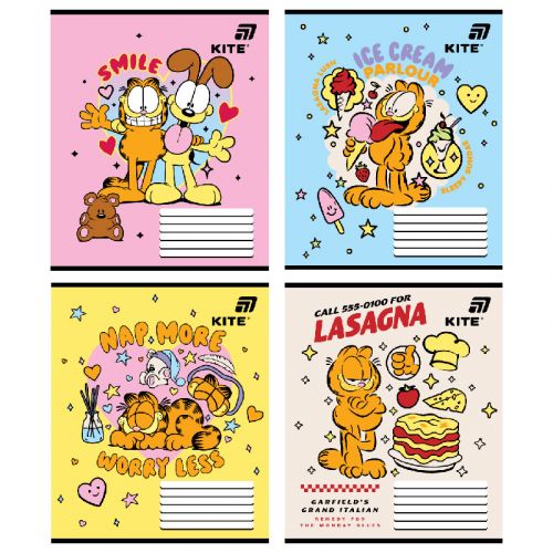 Тетрадь 12 л. , кос. , софт тач + УФ лак, GF  мініатюра фото 1