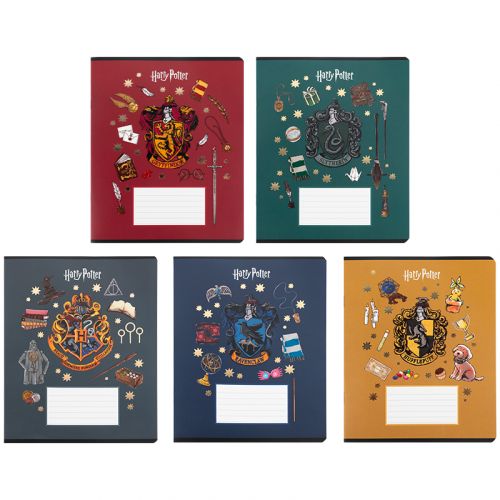 Тетрадь 12 л. , кл. , УФ лак + фольга, HP  мініатюра фото 1