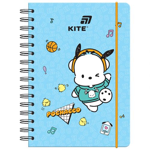 Блокнот на спіралі А5, 80 арк. , кл. , PC  мініатюра фото 1