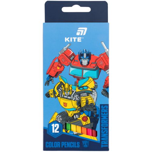 Олівці кольорові, 12 шт.  TF  мініатюра фото 1