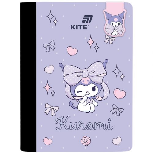 Блокнот з магн.  закладкою, А5, 60 арк. , кл. , HK-2  мініатюра фото 1