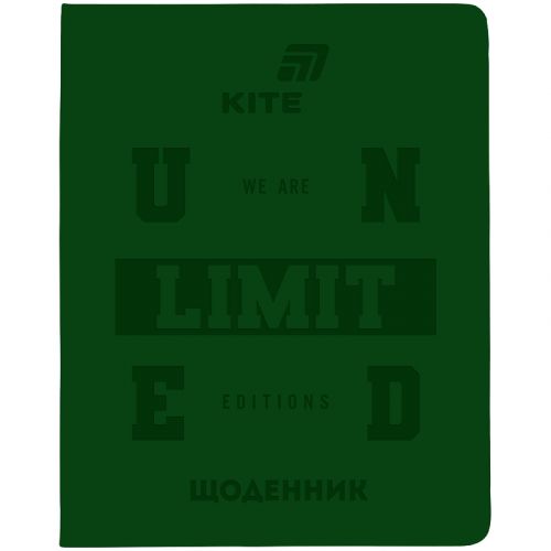 Щоденник шкільний, м'яка обкл.  PU, Unlimited  мініатюра фото 1