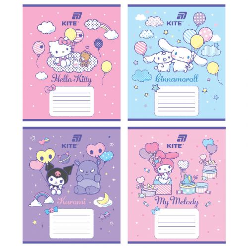 Тетрадь 12 л. , кос. , софт тач + УФ лак, HK-2  мініатюра фото 1