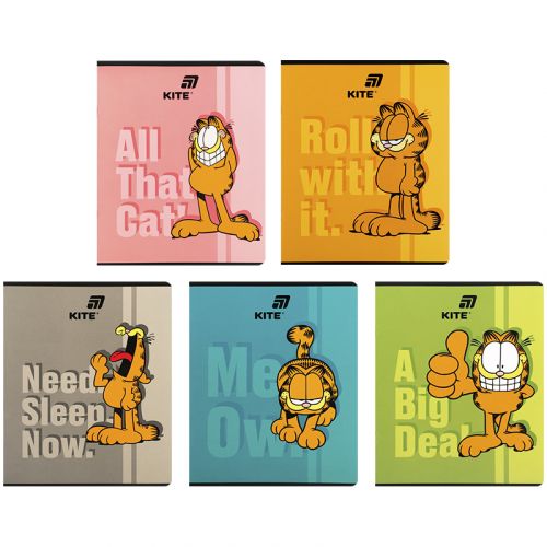 Тетрадь 24 л. , кл. , УФ лак объёмный + софт тач, GF  мініатюра фото 1