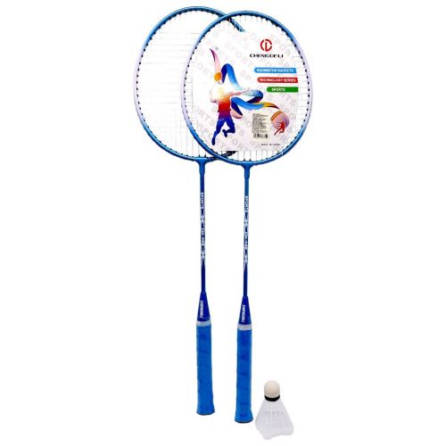 Бадмінтон 65 см, в сумці  з воланом (ЖОВТИЙ)  мініатюра фото 1