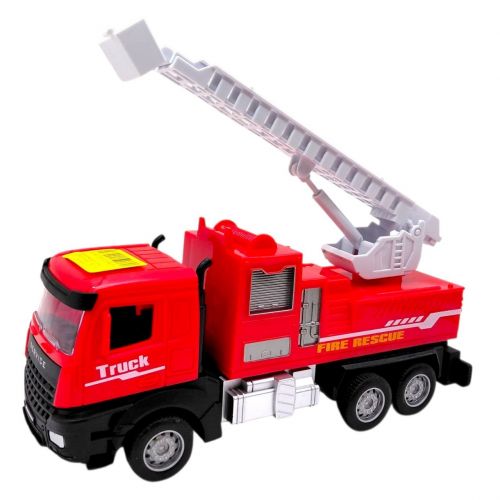 Пожежна машина інерційна (З ДРАБИНОЮ)  мініатюра фото 1