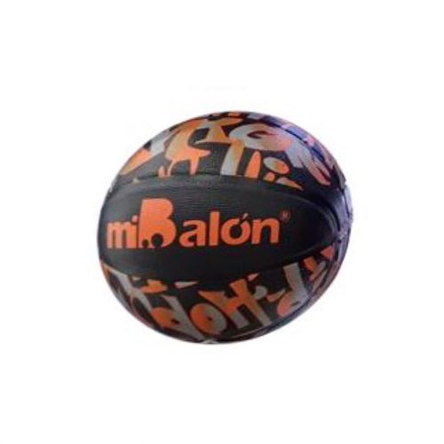 Мяч баскетбольный "MiBalon" резиновый, размер 7 (Оранжевый)  мініатюра фото 1