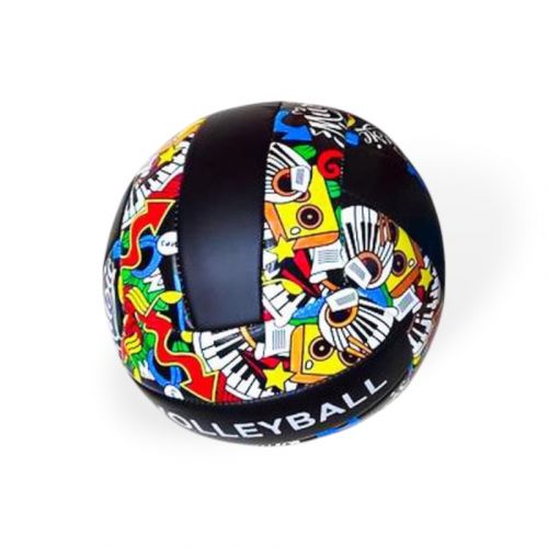 Мяч волейбольный "Music" PU (ЧЕРНЫЙ)  мініатюра фото 1