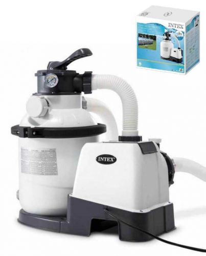 Intex Пісочний насос із хлоргенератором 10 000 л/год, хлор 11 г/год, 55 кг  мініатюра фото 1