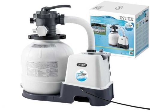 Intex Пісочний фільтр-насос (ECO15220-2 / QX2100), 7 900 л/год – хлор 7 г/год, 35 кг  мініатюра фото 1
